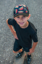 Casquette Flexfit motif de poutine. Flexfit cap