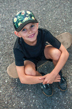Casquette Flexfit motif avocat et lime. Flexfit cap
