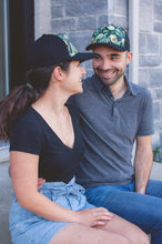 Casquette Flexfit motif avocat et lime. Flexfit cap