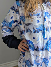 LOUP LUNE <br> coton/spandex <br>french terry