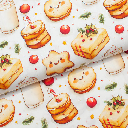 BISCUIT MIXTE <br> 100% coton <br> popeline <br> ⬥ exclusivité ⬥