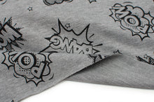 CARTOON <br> coton/poly/spandex <br> french terry