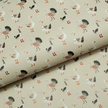 Tissu en ligne Québec similicuir, faux cuir, cuirette avec motif de canard. Online fabric leather with duck.