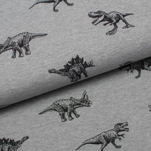 DINOS GRIS <br> coton/poly/spandex <br> french terry