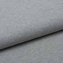 HEATHER LIGHT GREY <br> cotton/poly/spandex <br> French terry