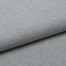 GRIS PÂLE CHINÉ<br>coton/spandex<br>french terry