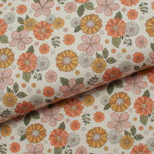 CHARME FLORAL <br> coton/spandex <br> jersey