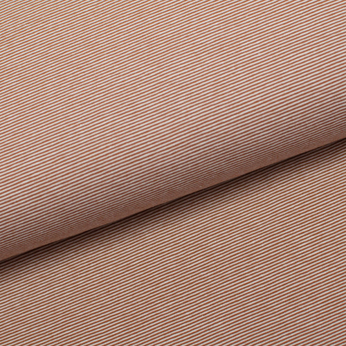 Tissu en ligne Québec jersey de coton lycra rayé. Online fabric store cotton spandex stripped jersey stripe yard dyed.