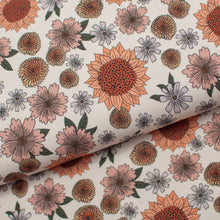 FLEURS D'ÉTÉ <br> coton/spandex <br> jersey