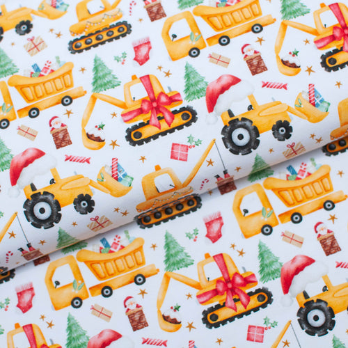 CHANTIER DE NOËL <br> coton/spandex <br> jersey