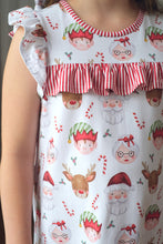 TÊTE DE NOËL <br> coton/spandex <br> jersey