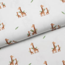 LITTLE GIRAFFE <br> cotton/spandex <br> organic jersey