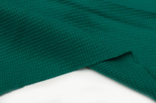 Tissu en ligne jersey gaufré couleur uni. Online fabric waffle jersey knit solid color.