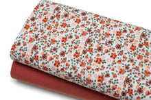 PETITE FLEURS <br> coton/spandex <br> jersey biologique