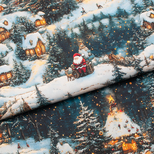 SOUS LA NEIGE <br> 100% coton <br> popeline <br> ⬥ exclusivité ⬥
