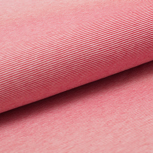 RED AND WHITE 1MM<br> cotton/spandex<br> Dyed to the strand