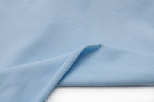 LIGHT BLUE<br> cotton/spandex<br> french terry