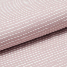 STRIPED OLD PINK cotton / spandex Jersey