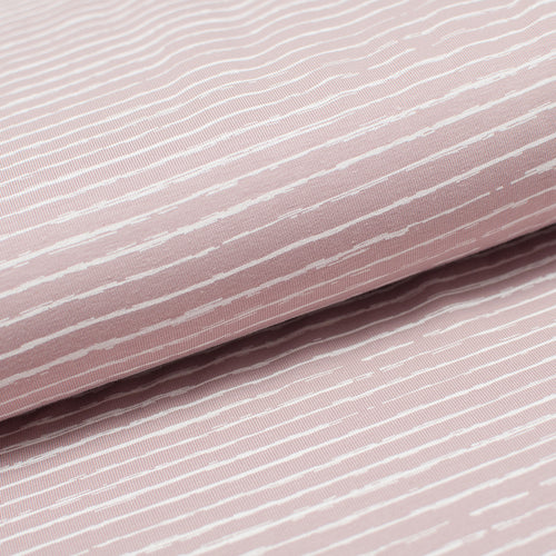 STRIPED OLD PINK<br> cotton/spandex<br> Jersey