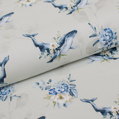 BALEINE FLORAL<br>coton/spandex<br>jersey