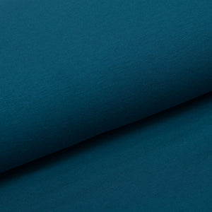 Fabric in line french terry of plain color bamboo. Online fabric bamboo french terry solid color.