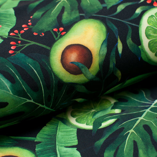 AVOCAT LIME<br>polyester/spandex<br>jersey athlétique