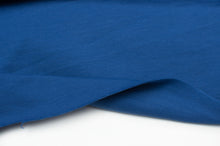 Tissu en ligne jersey de coton bleu royal. Online fabric royal blue cotton jersey.