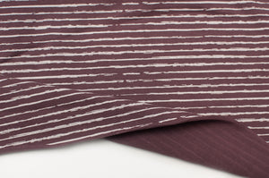 Tissu en ligne jersey de coton spandex rayé. Online fabric stripped cotton lycra jersey.