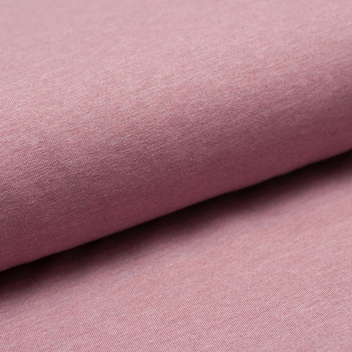 VIEUX ROSE CHINÉ<br>coton/poly/spandex<br>jersey