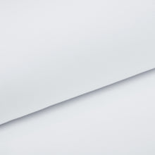 Tissu en ligne coton ouaté uni blanc. Online fabric white jogging.