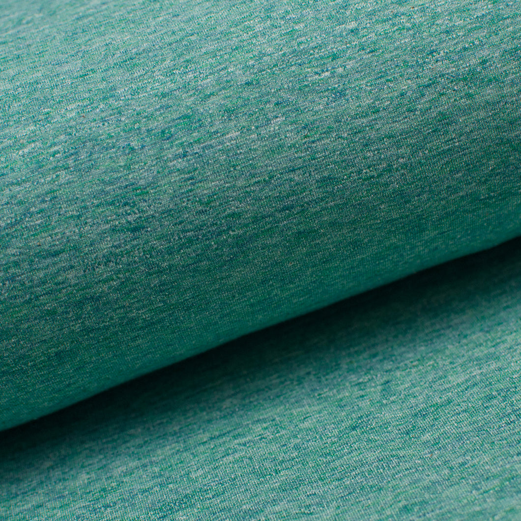 VERT<br>coton/polyester/spandex<br>french terry brossé